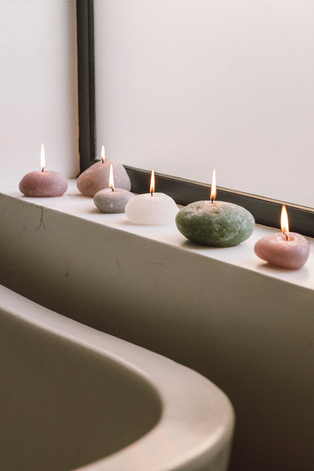 Figurine River Stone #3 - Mushroom