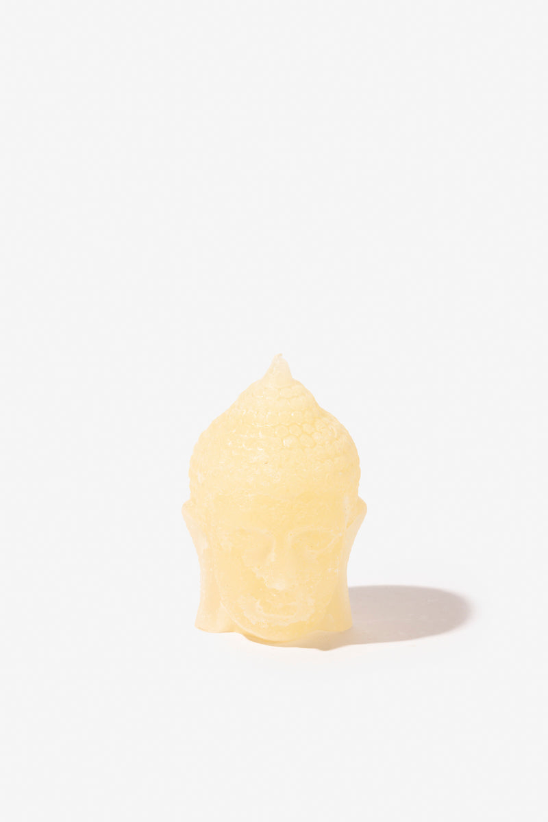 Figurine Buddha Head - Cream