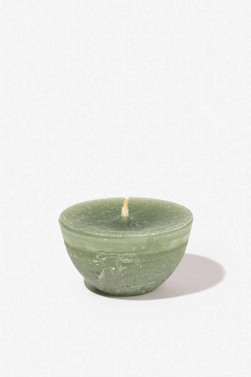 Plain Frost Outdoor Candle Bowl - Sage