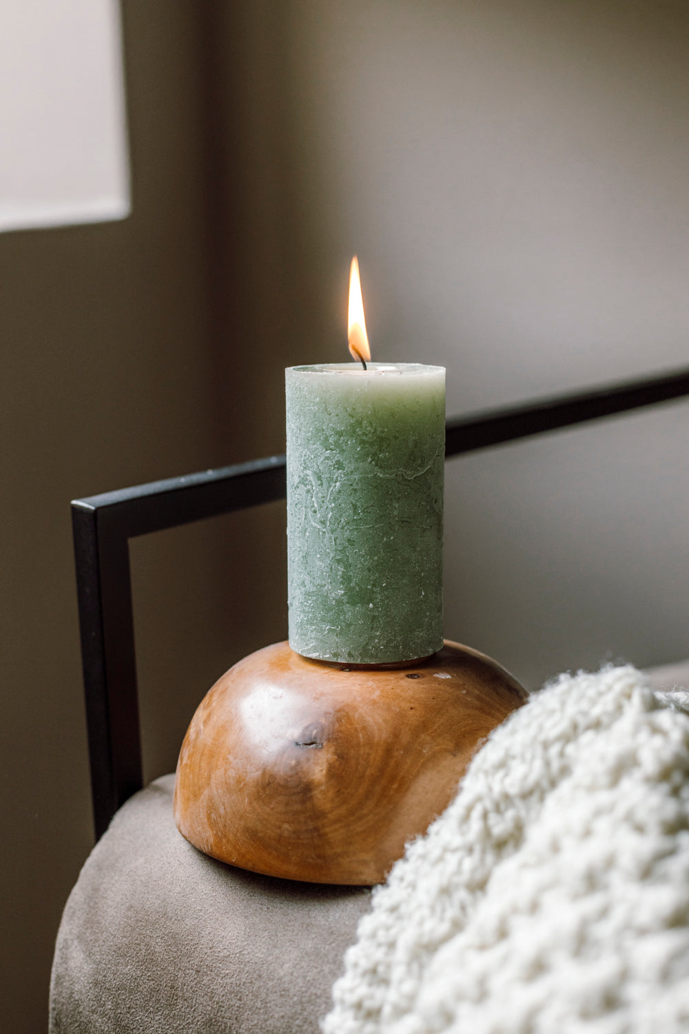 Plain Frost Candles