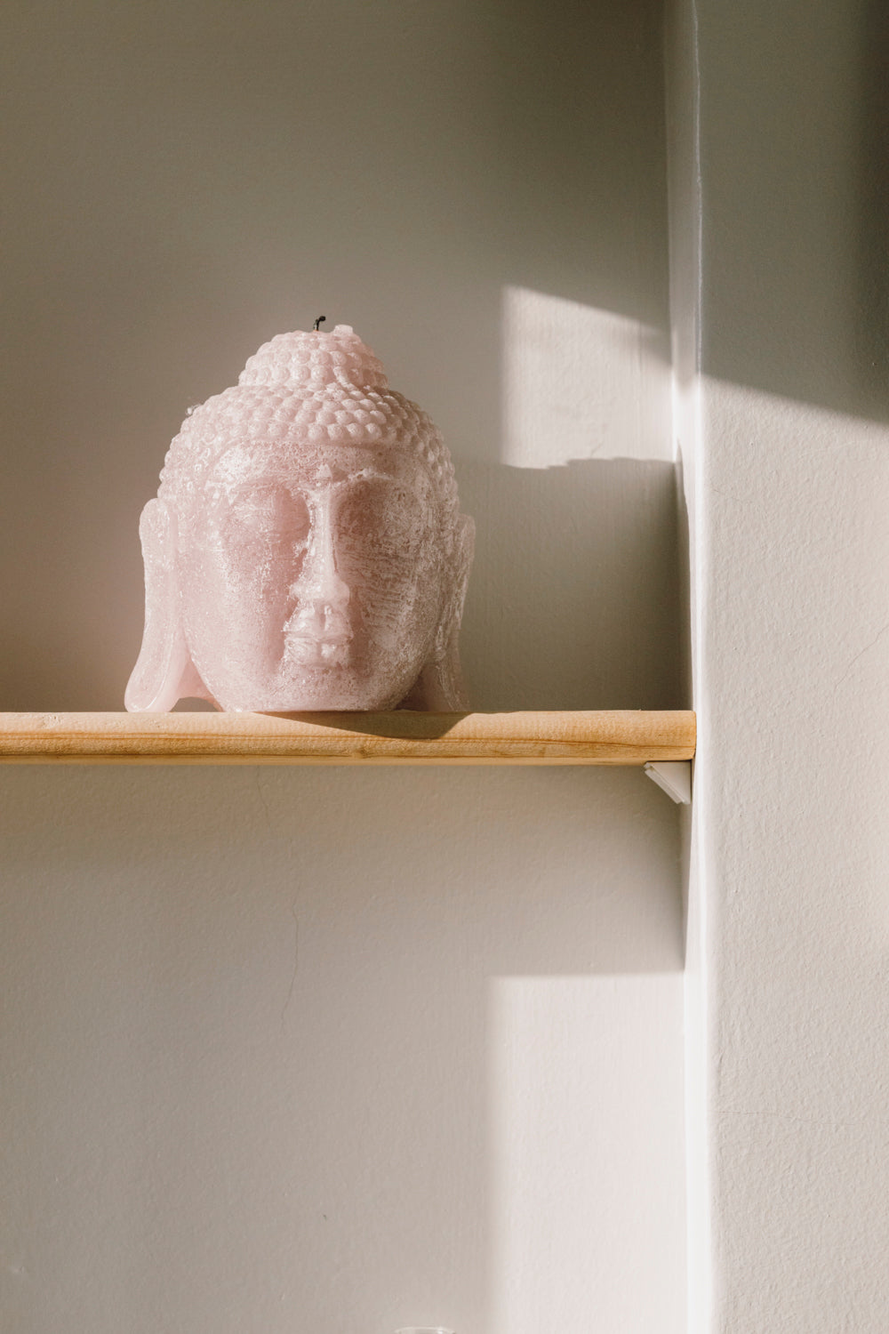 Figurine Buddha Head - Mushroom