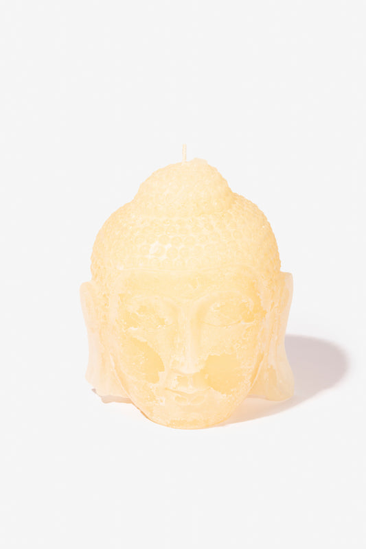 Figurine Buddha Head - Cream