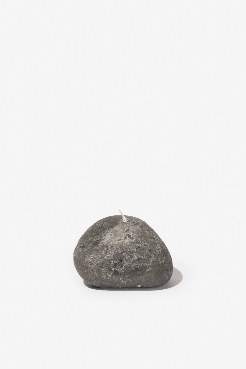 Figurine River Stone #2 - Charcoal