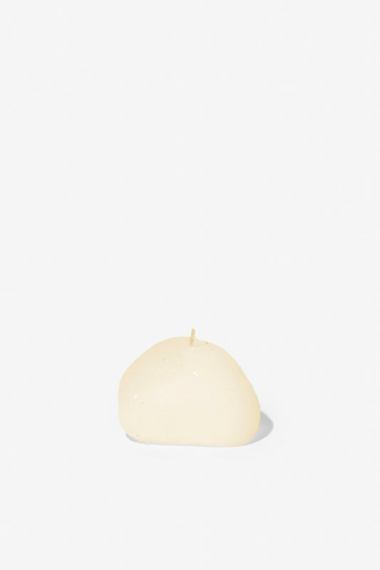 Figurine River Stone #2 - Cream