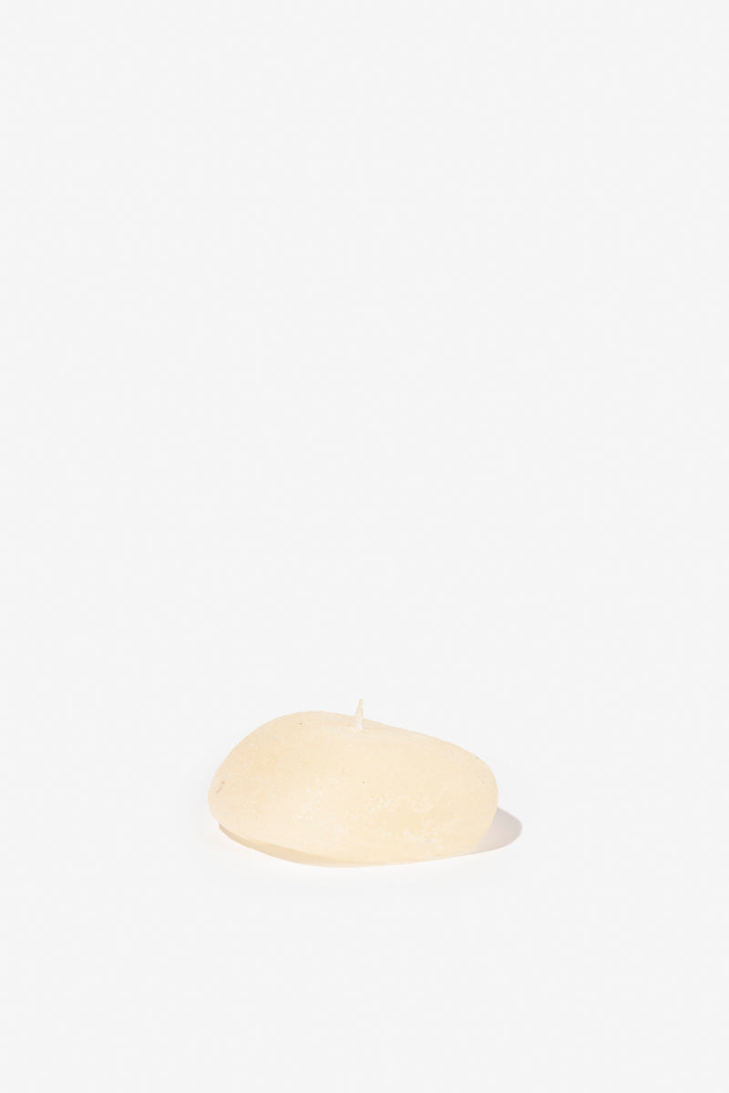 Figurine River Stone #4 - Cream