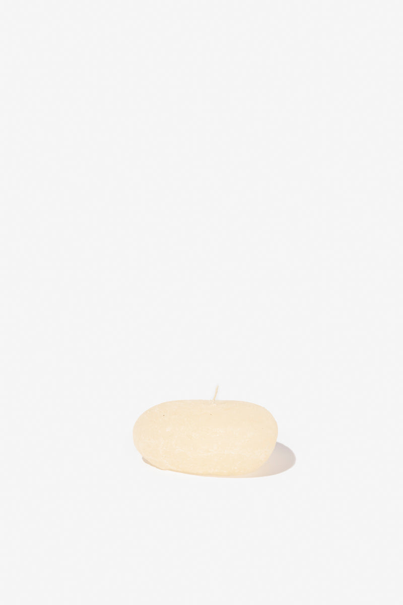 Figurine River Stone #5 - Cream