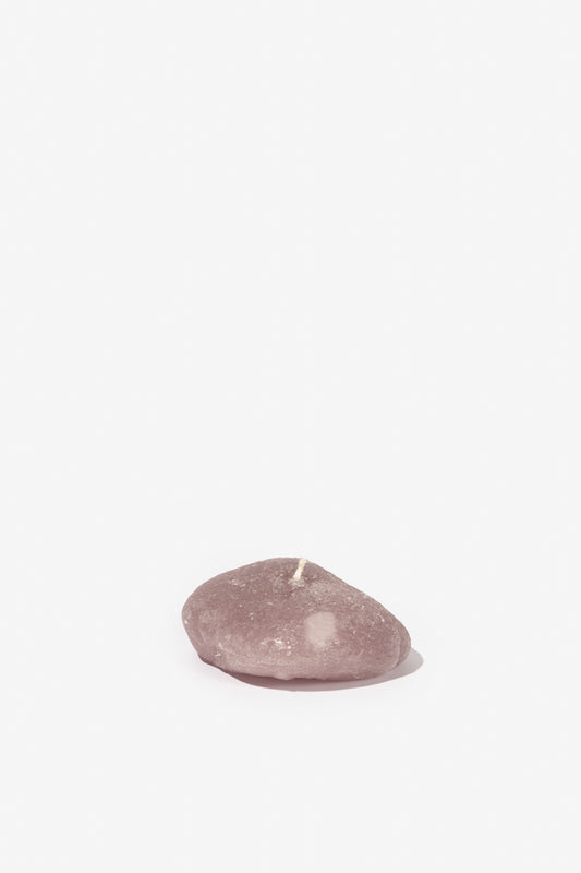Figurine River Stone #4 - Dusty Pink