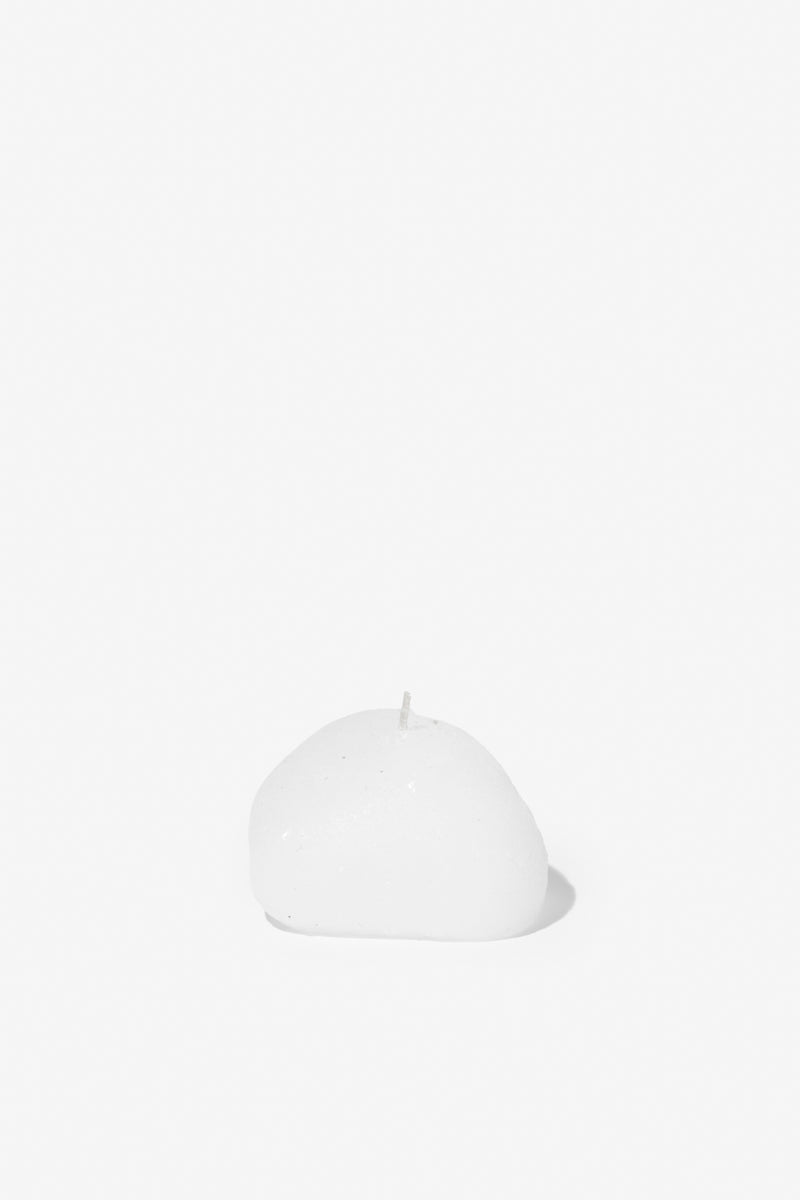 Figurine River Stone #2 - White
