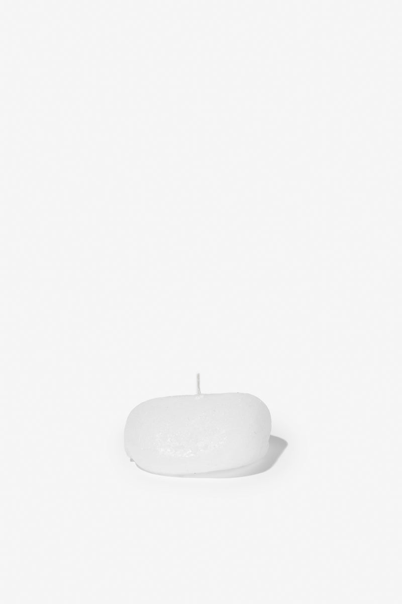 Figurine River Stone #4 - White