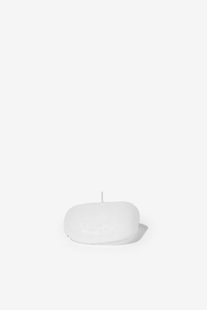 Figurine River Stone #4 - White