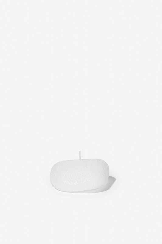 Figurine River Stone #4 - White