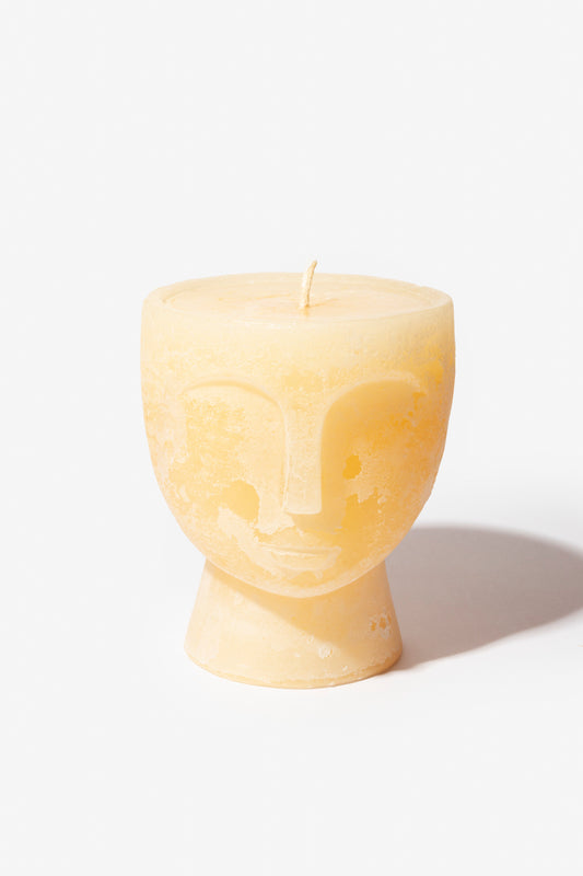 Plain Frost Outdoor Candle Bowl - Angie - Cream