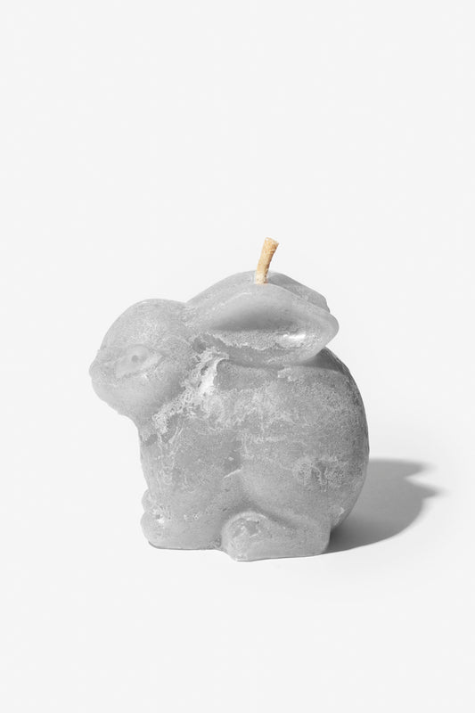 Plain Frost Outdoor Candle Bowl - Bunny Large - Grey