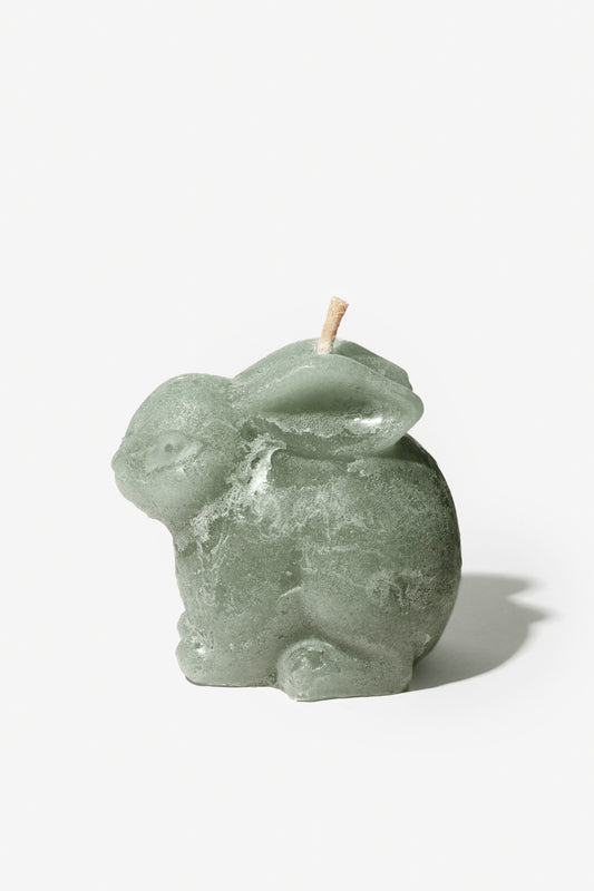 Plain Frost Outdoor Candle Bowl - Bunny Large - Sage