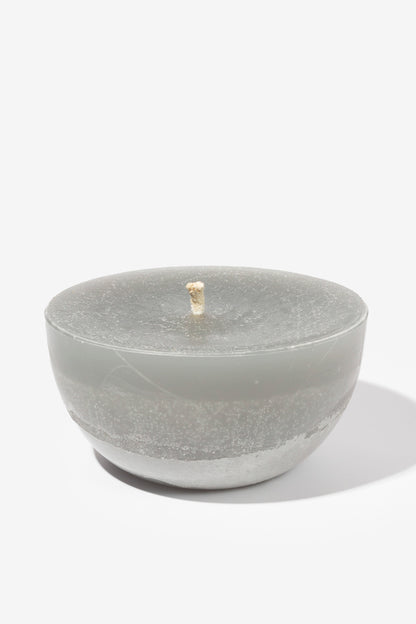 Plain Frost Outdoor Candle Bowl - Grey