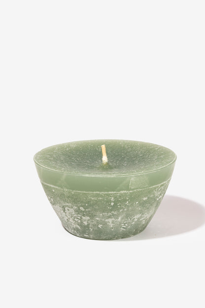 Plain Frost Outdoor Candle Bowl - Sage