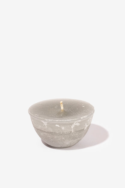 Plain Frost Outdoor Candle Bowl - Grey